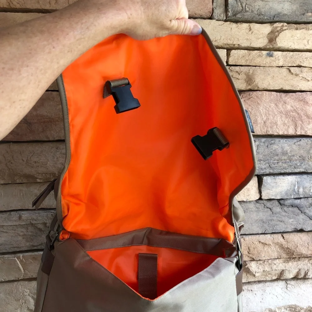 Goodfellow & Co tan laptop bag Like New
